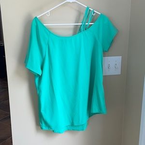 Mint green shirt